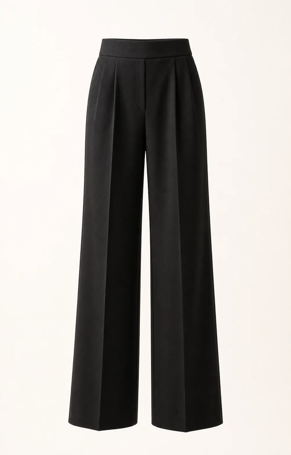 Black Wide Leg Trousers