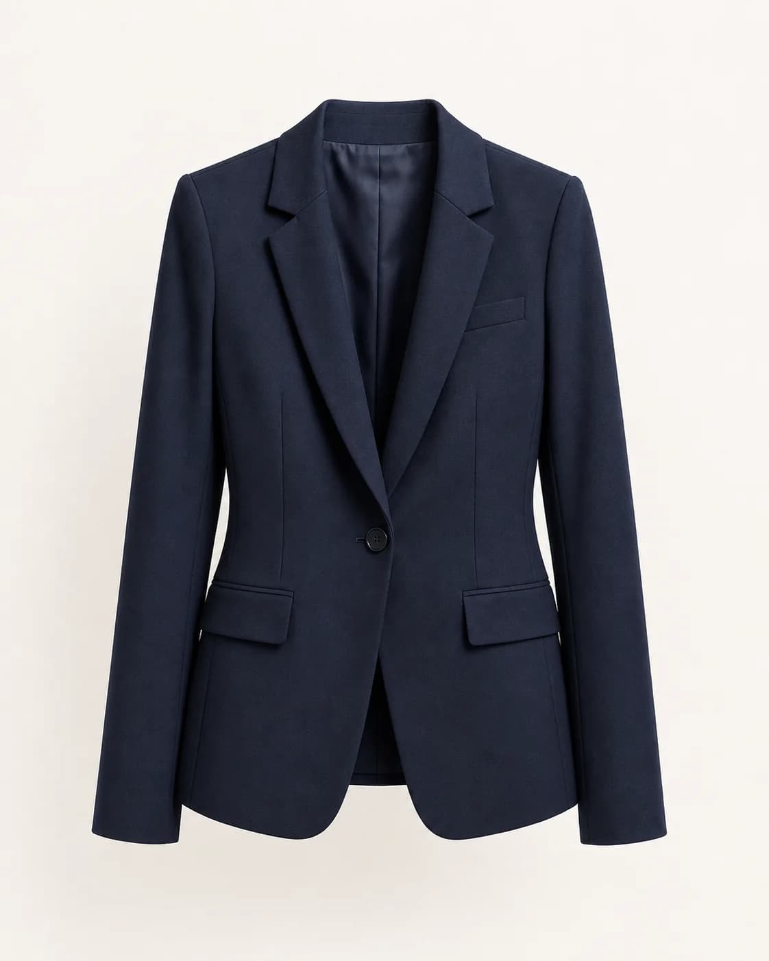 Navy Structured Blazer