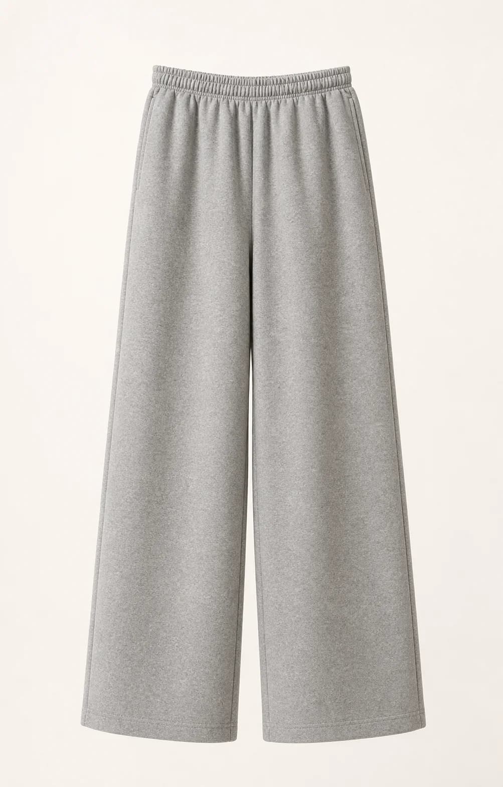 Grey Wide Sweatpants, Sweatpants, Store 02