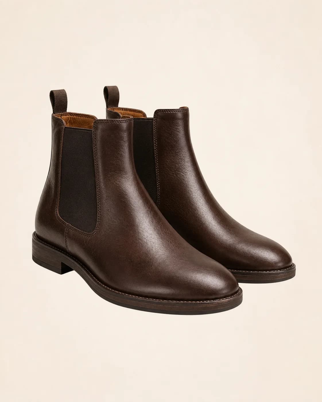 Dark Brown Chelsea Boots
