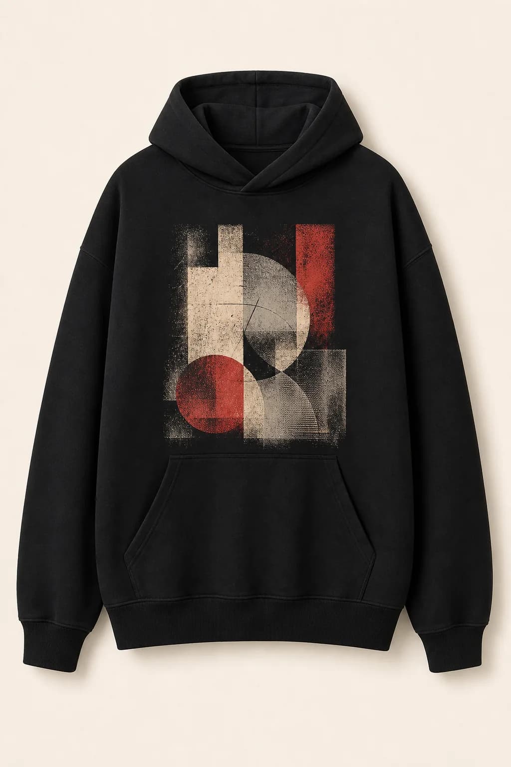 Black Oversized Graphic Hoodie, Hoodie, Store 03