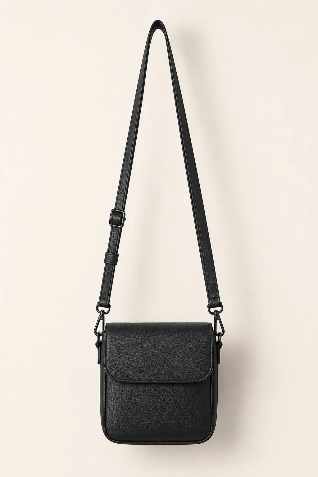 Black Premium Crossbody Bag