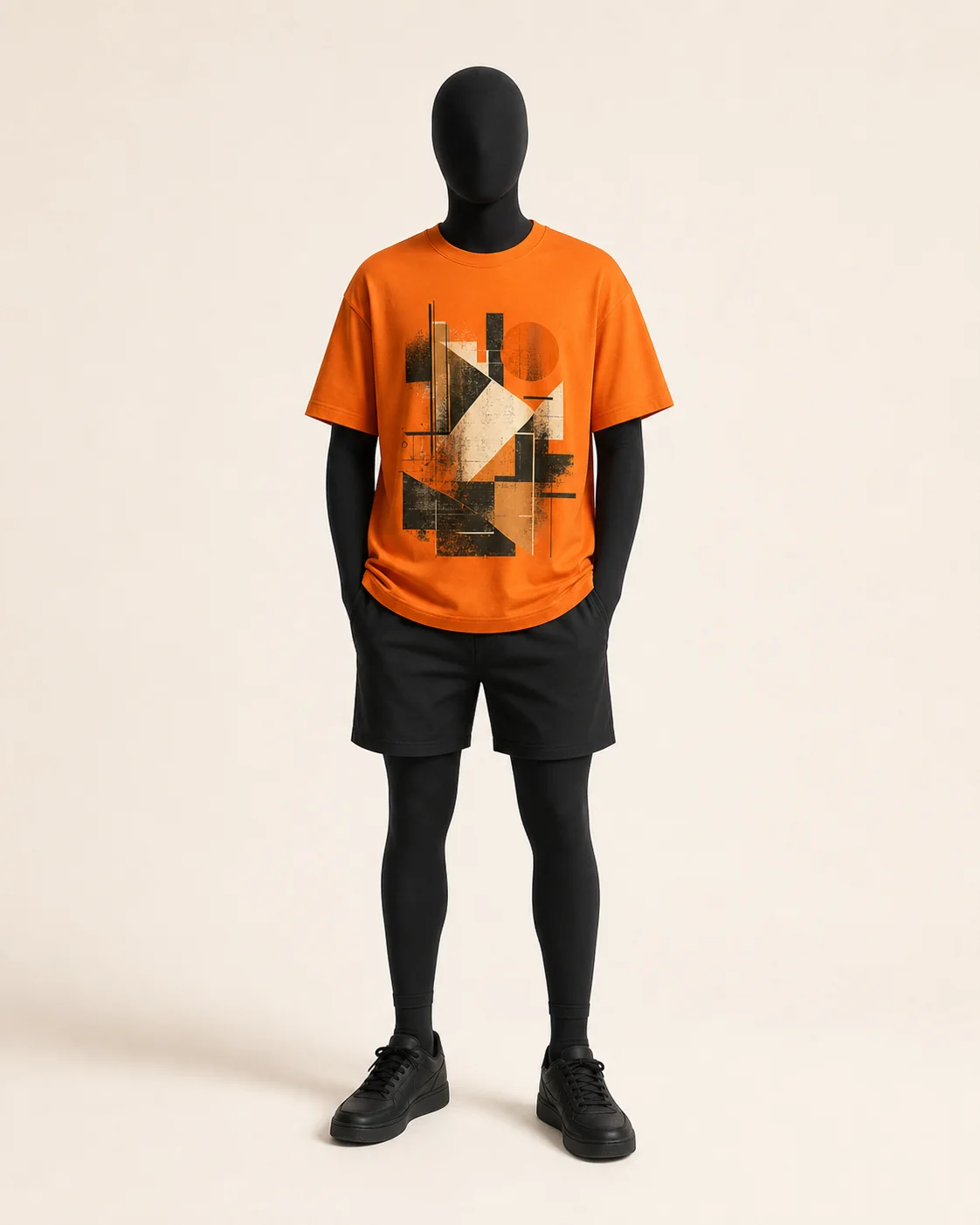Orange Street Graphic Tee in a styled look